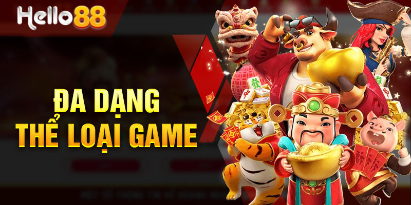 Giới thiệu Hello88 đa dạng nhiều thể loại game cực hấp dẫn