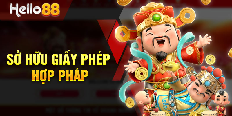 Sở hữu đầy đủ giấy phép hợp pháp chuẩn quốc tế